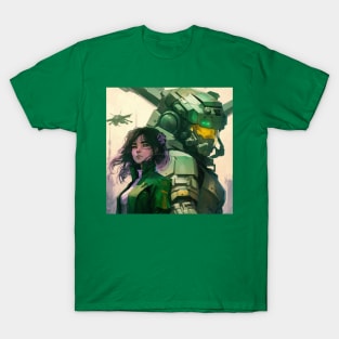 Neo Battle - Vintage Poster | Mecha T-Shirt